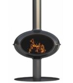 Poêle à bois BRIO sur pied – INVICTA