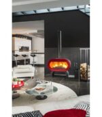 Poêle à bois FIFTY ARCHE porte émaillée – Invicta – Image 3